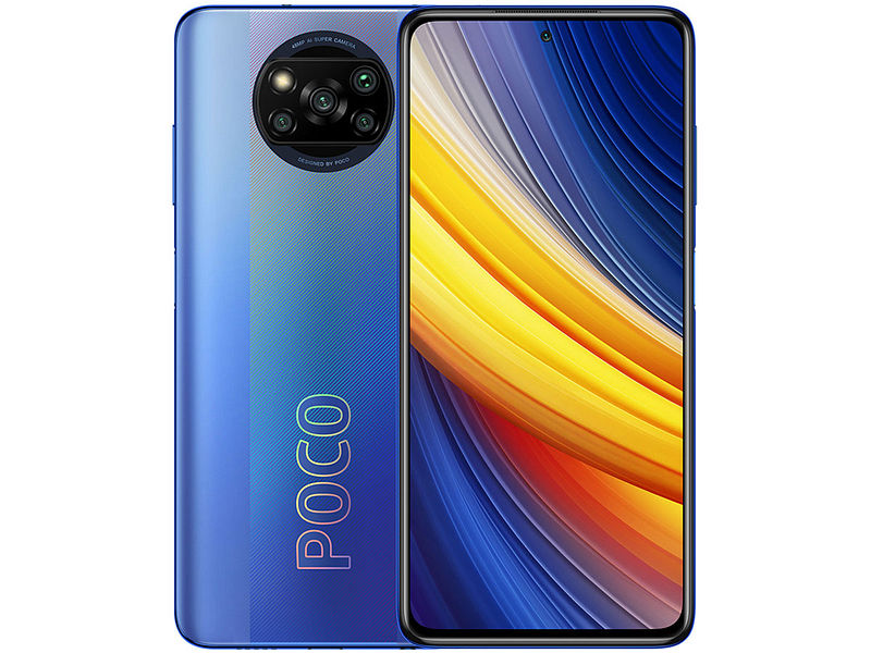 Smartphone XIAOMI POCO X3 PRO FROST BLUE 128GB bleu
