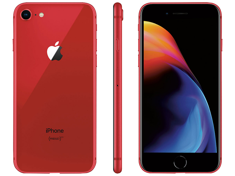 Smartphone reconditionné APPLE IPHONE 8 256GB RED 256GB rouge