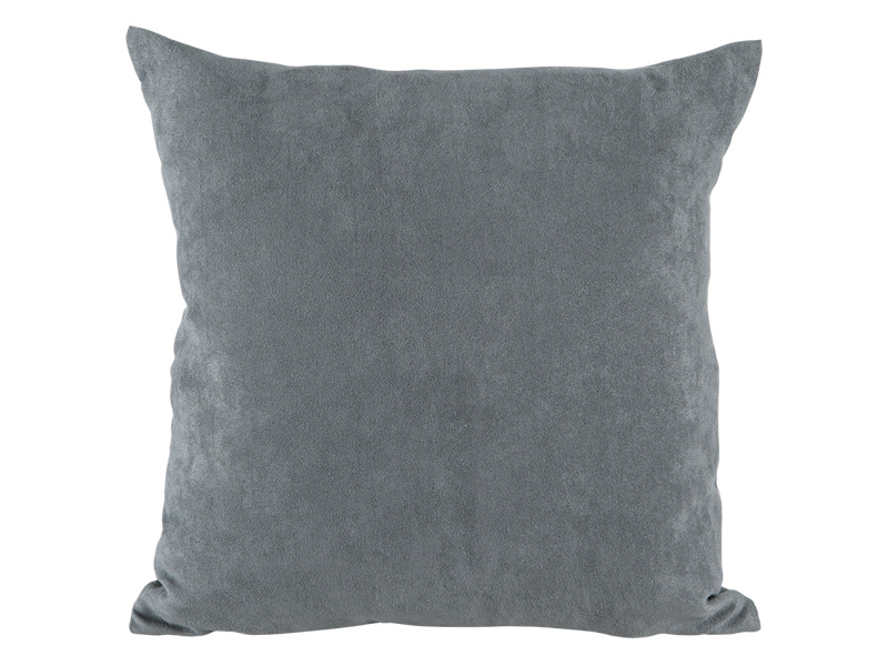 Coussin MILANO 40x40cm gris uni
