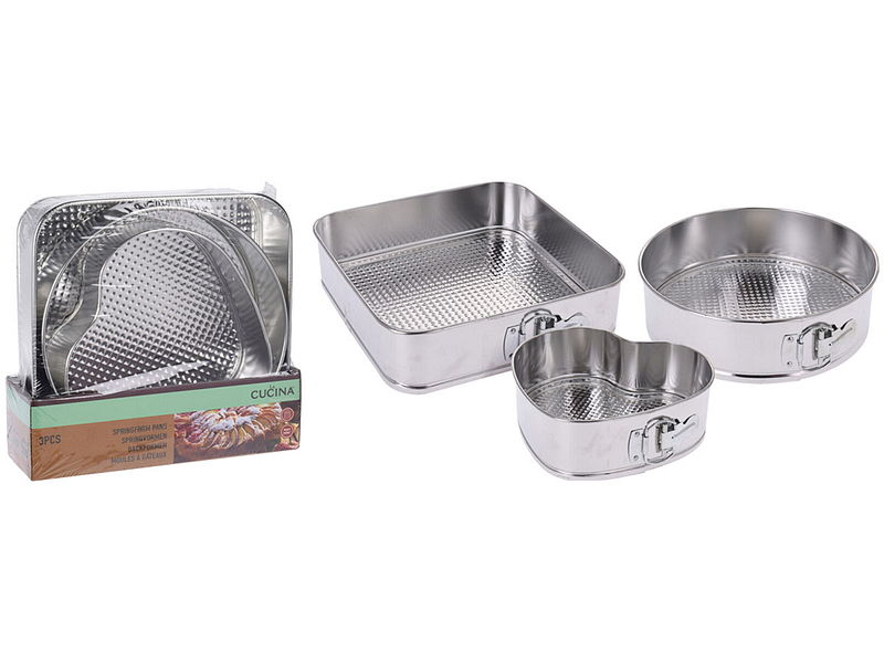 Kuchenform YUKA aluminium grau