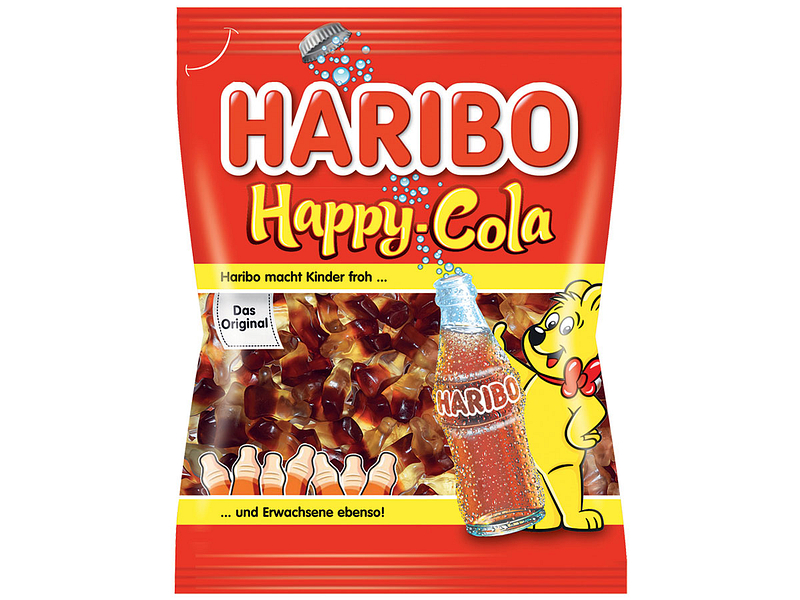 Happy Cola HARIBO rot