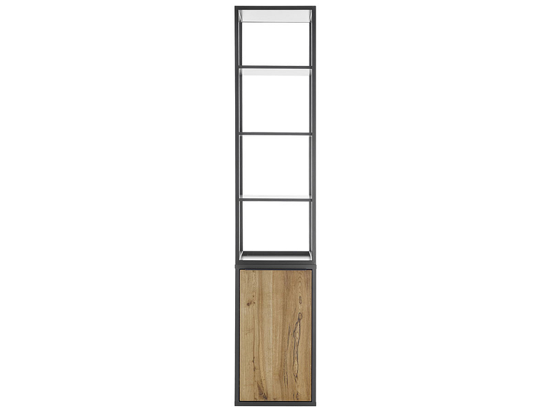 Etagère FABRIK chêne 4 cases 2 tablars