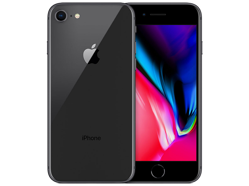 Smartphone reconditionné APPLE REMADE IPHONE 8 SILVER 64GB gris foncé