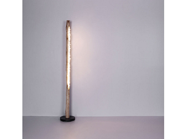 Stehlampe variable Intensität DANSY 151 cm schwarz