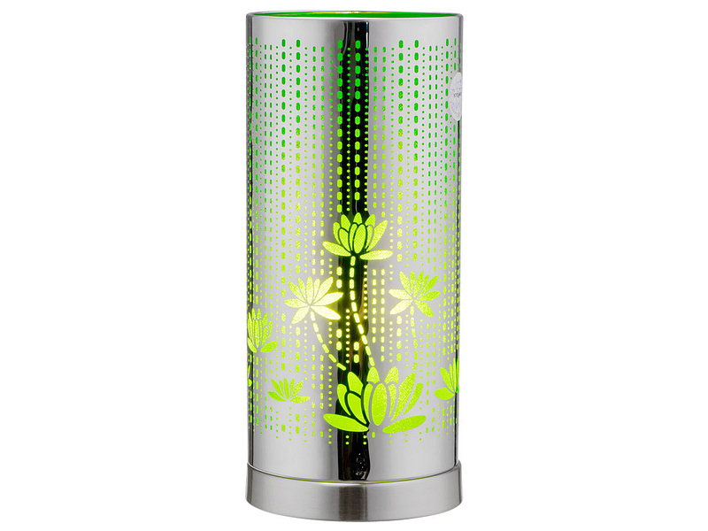 Tischlampe LOTUS 12.5cm 29cm 25W chrom