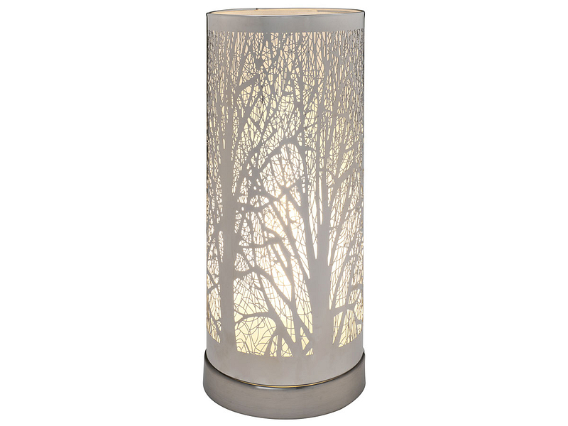Tischlampe FOREST 12.5 cm 29 cm 25 W chrom