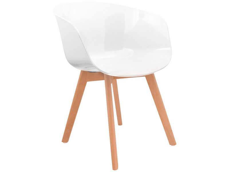 Chaise PETRA blanc