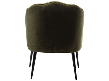 Mini-Sessel ELEGANT Samt grün