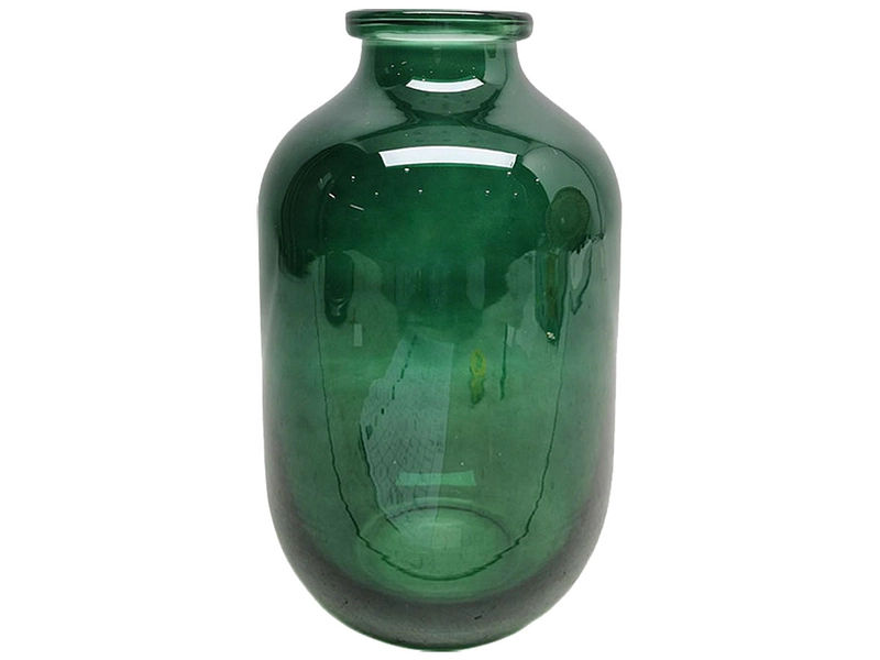Vase MAXINE 18 cm x 18 cm x 35 cm grün
