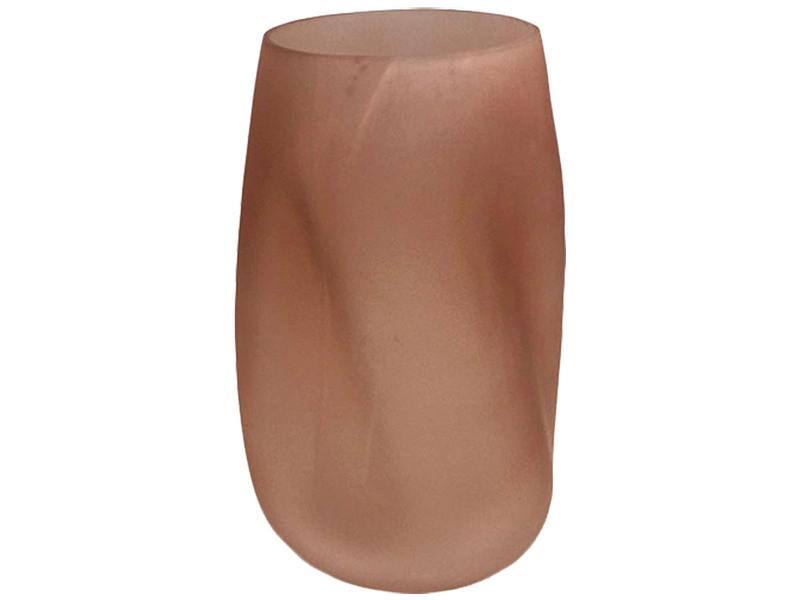 Vase KNOPP 13.5 cm x 13.5 cm x 25 cm rosa