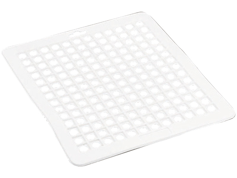 Tapis d'évier plastique blanc