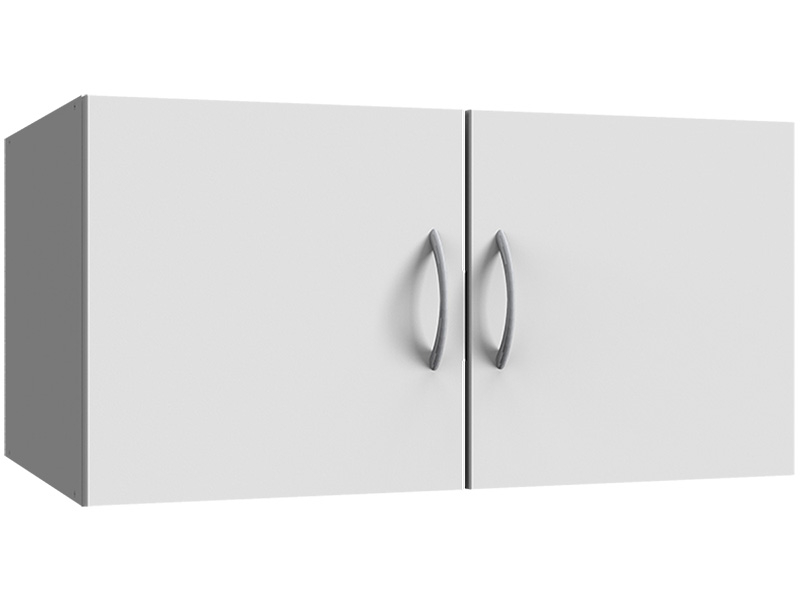 Surmeuble MODUL 2 portes battantes blanc