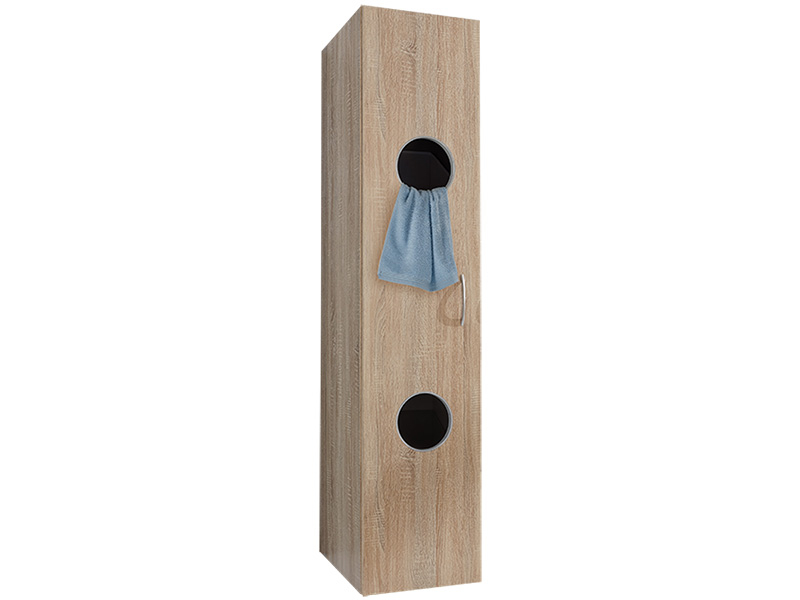 Armoire à linge MODUL chêne