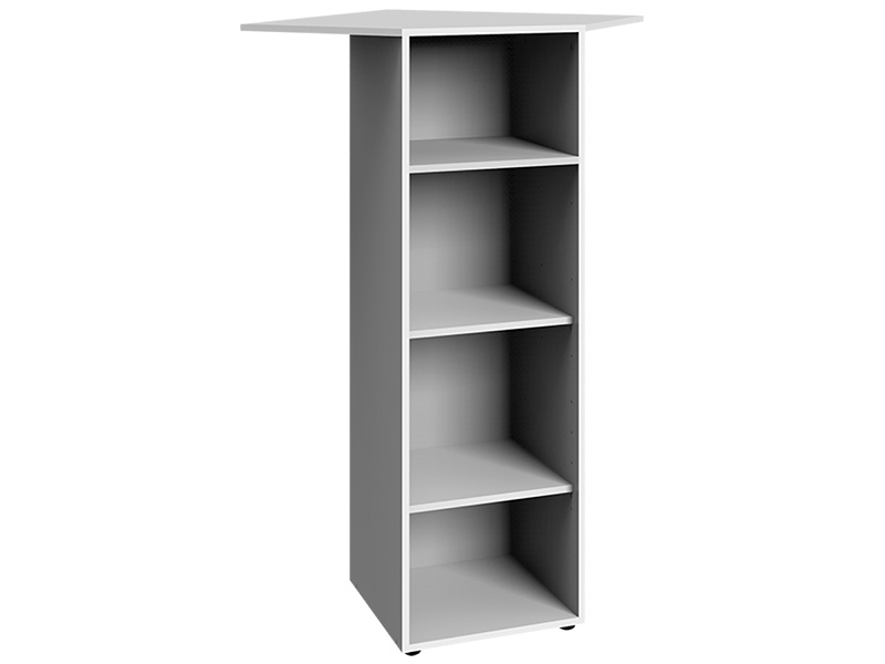 Eckregal MODUL weiss