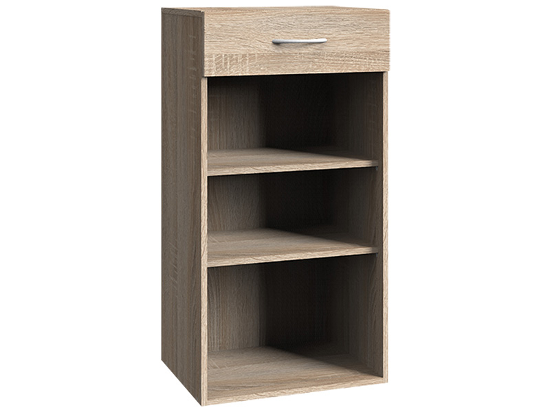 Étagère MODUL 1 tiroir chêne