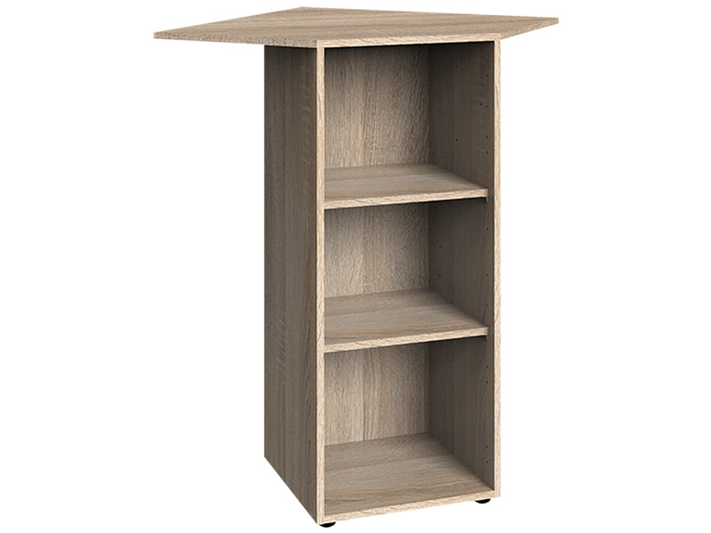 Étagère d'angle MODUL 1 tiroir chêne