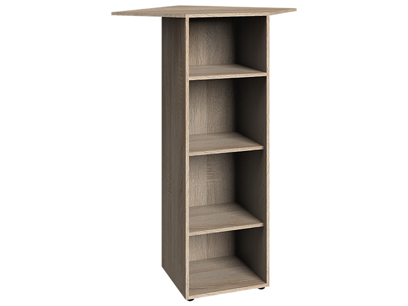 Eckregal MODUL 3 Schubladen eiche