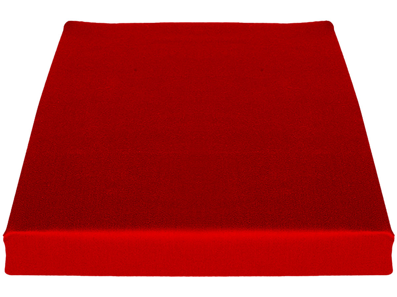 Fixleintuch SATIN LOTUS 180x200cm rot