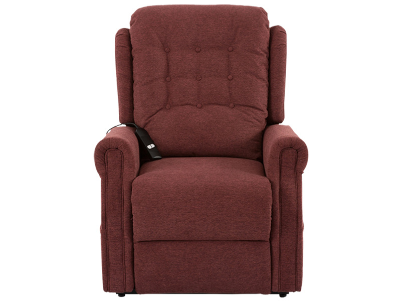Fauteuil relax ELMO tissu terracotta