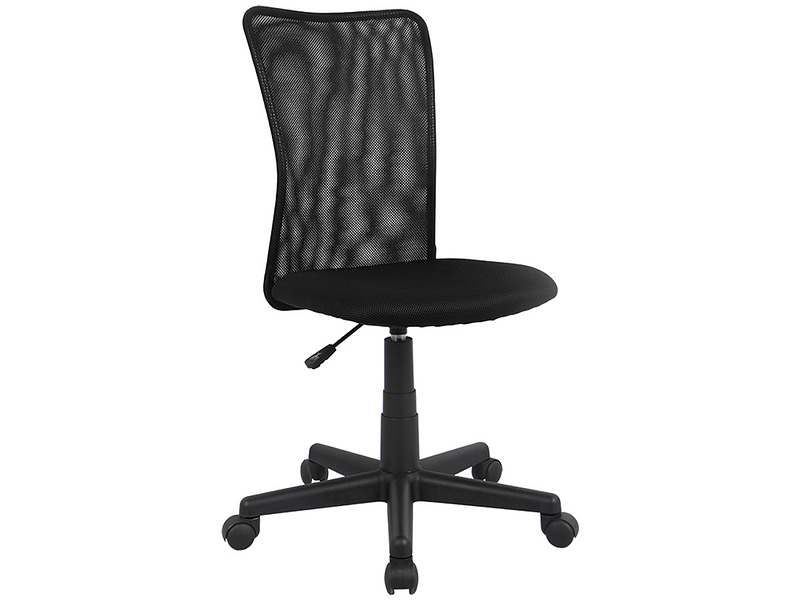 Chaise de bureau enfant ALANNA noir