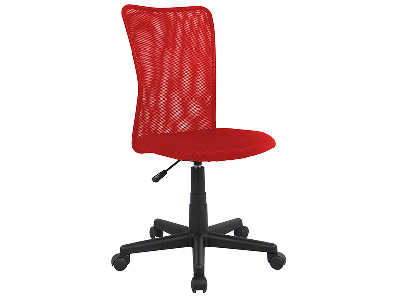 Chaise de bureau enfant ALANNA rouge