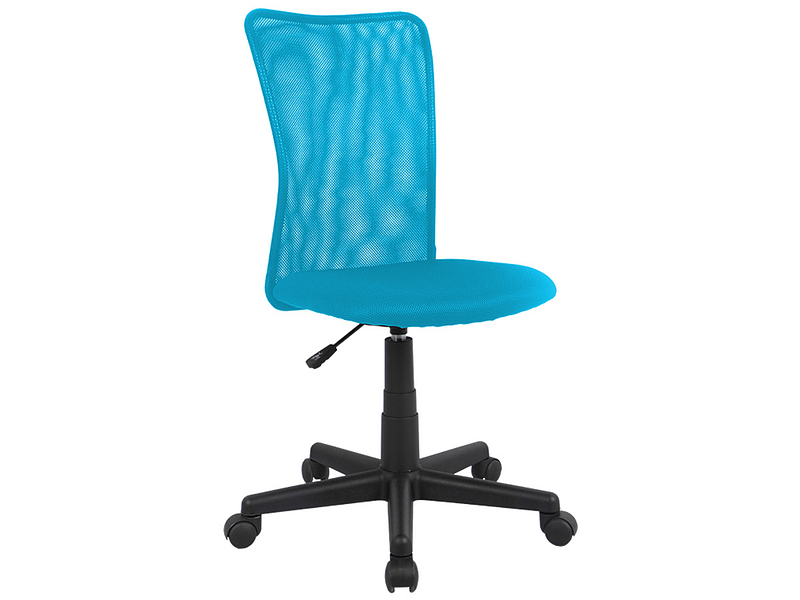 Chaise de bureau enfant ALANNA bleu clair