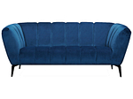 Image of 2er Sofa MANSON Stoff blau