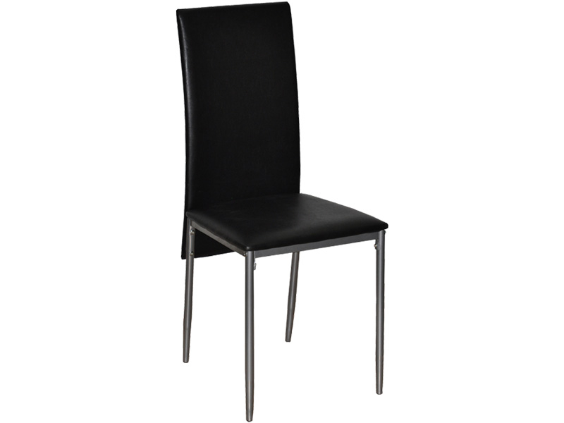 Chaise GUMP pvc noir