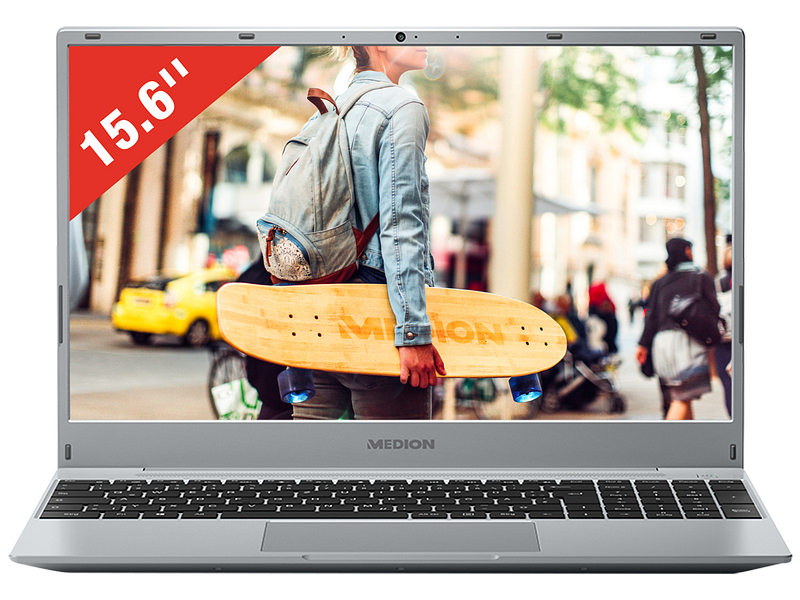 Notebook MEDION AKOYA E15307 15.6'' AMD 3020e 1,20 - 2.60GHZ DUAL CORE 128GB