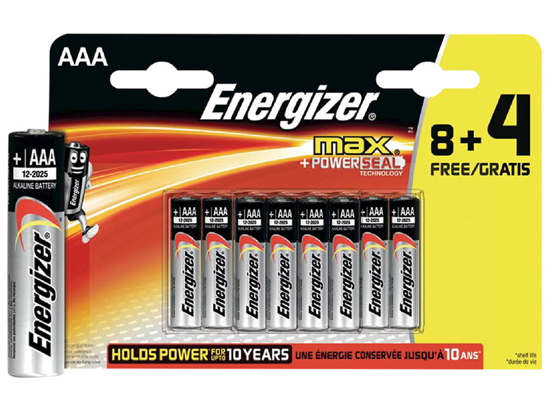 Batterien ENERGIZER AAA 12