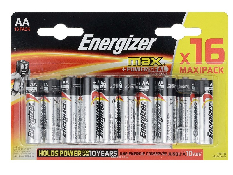Piles ENERGIZER AA 16