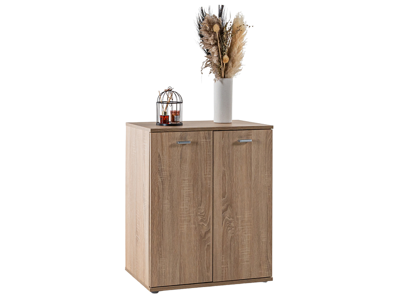 Commode MILIS 2 portes sonoma