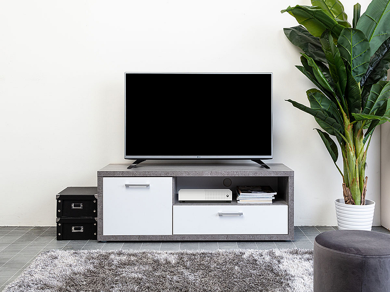 Meuble TV NOVA blanc