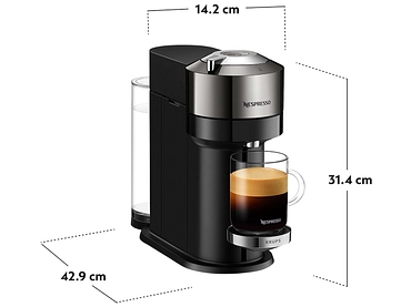 Kaffeemaschine NESPRESSO KRUPS Vertuo Next Deluxe
