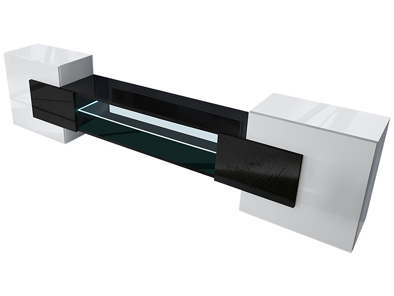 TV-Möbel INCASTRO 258cm weiss