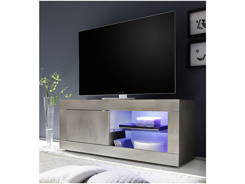 TV-Möbel BASIC eiche grau