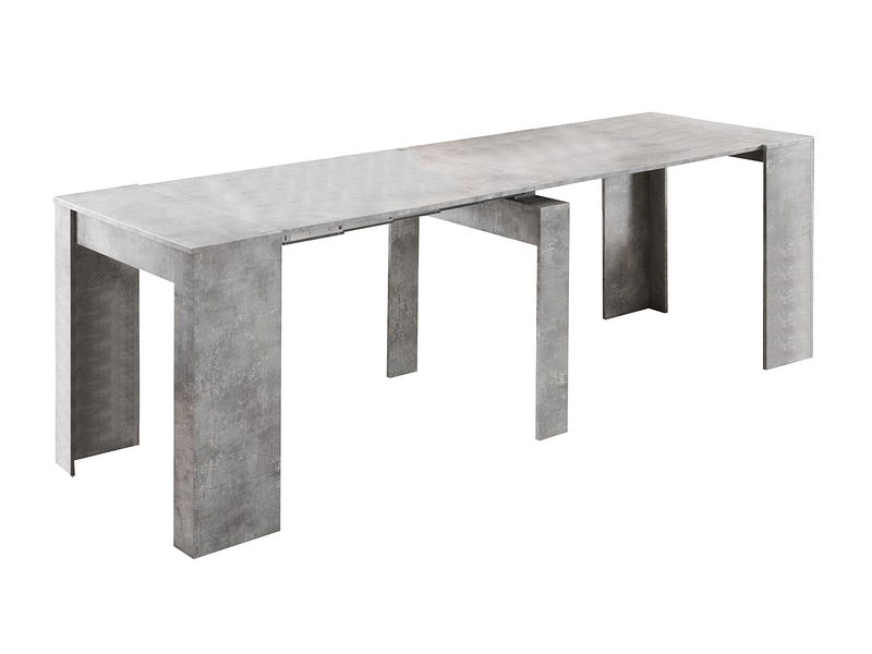 Tisch ausziehbar BOLZANO 53.6-251.6x78.5x78cm