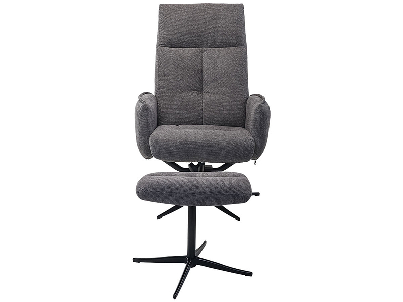 Relaxsessel FRANCK Stoff kieselfarben
