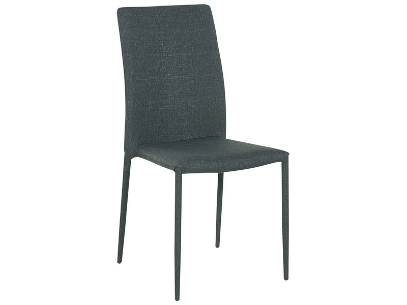 Stuhl ISABELLA Stoff anthrazit