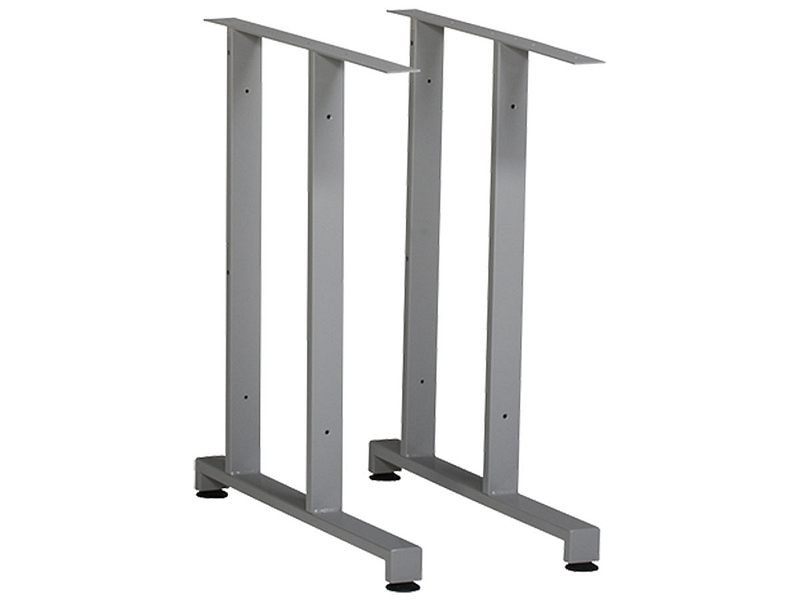 Schreibtischbeine EASY WORK grau