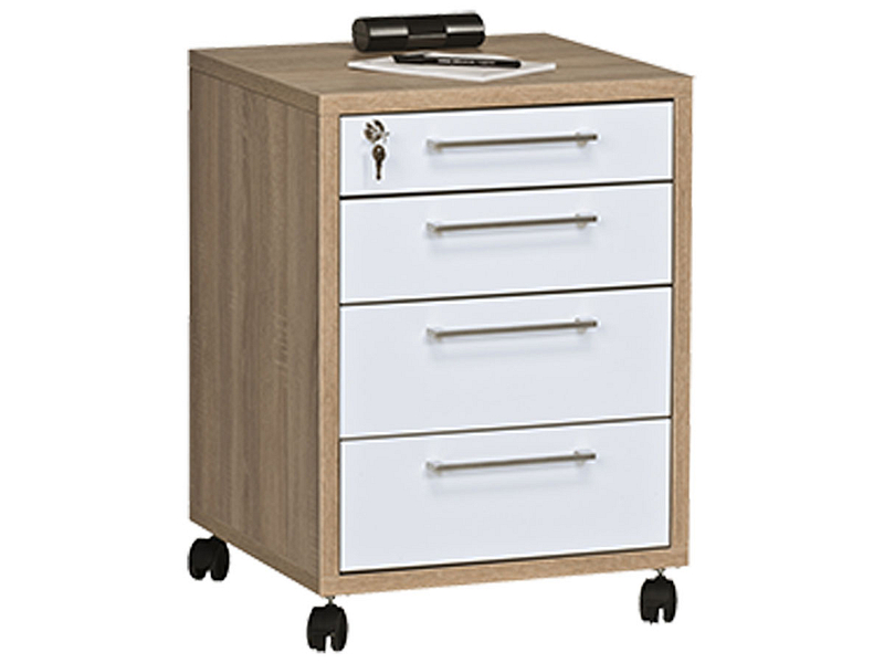 Bürokorpus EASY WORK 4 Schubladen sonoma