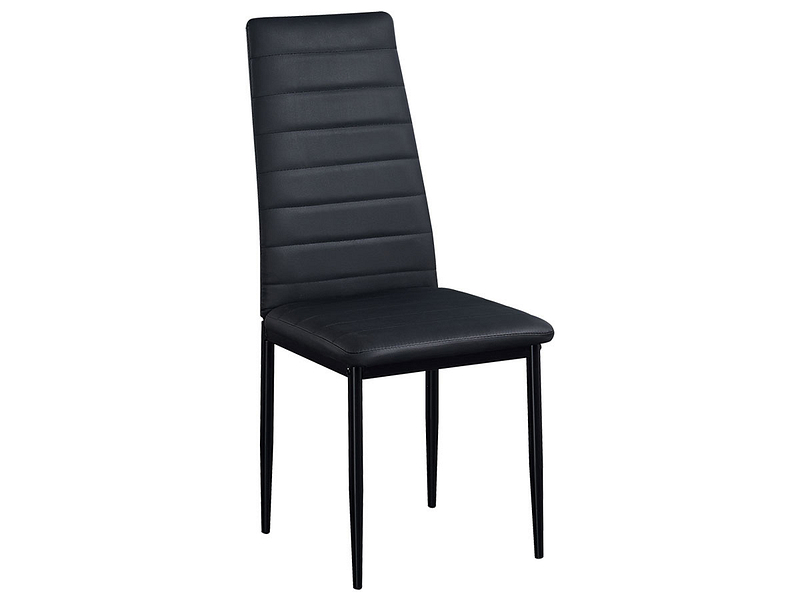 Stuhl NOSA Synthetisches Leder schwarz