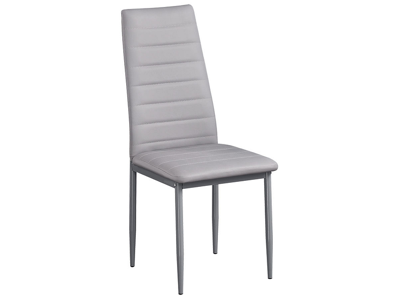 Stuhl NOSA Synthetisches Leder grau