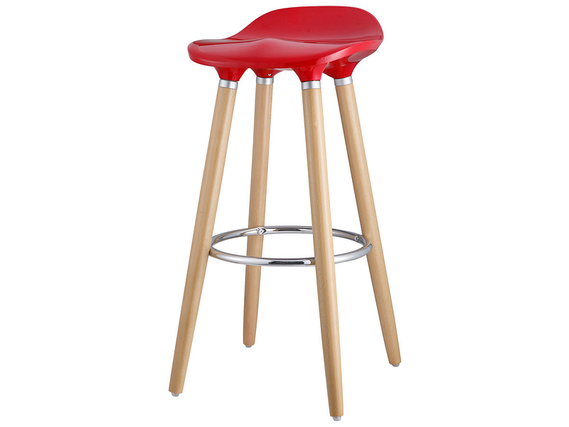 Barhocker BERGEN Polypropylen Rot