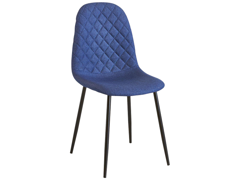 Stuhl WEIMIN Stoff blau
