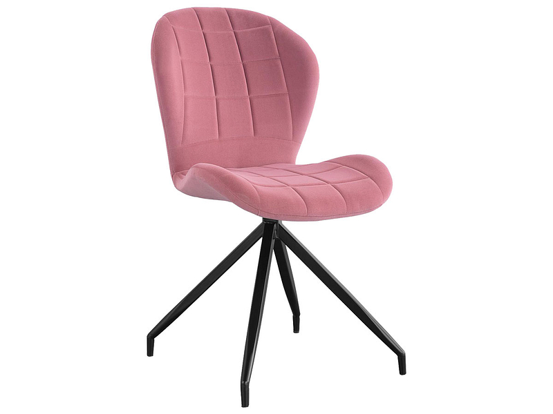 Stuhl KONYA Samt rosa