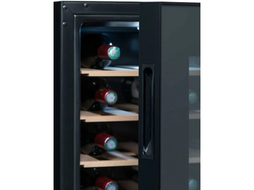 Weinkühlschrank mit Temperatureinstellung LA SOMMELIERE LS28CB