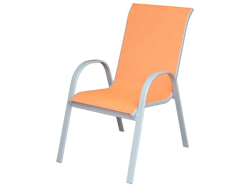 Gartenstuhl COLOR aluminium orange