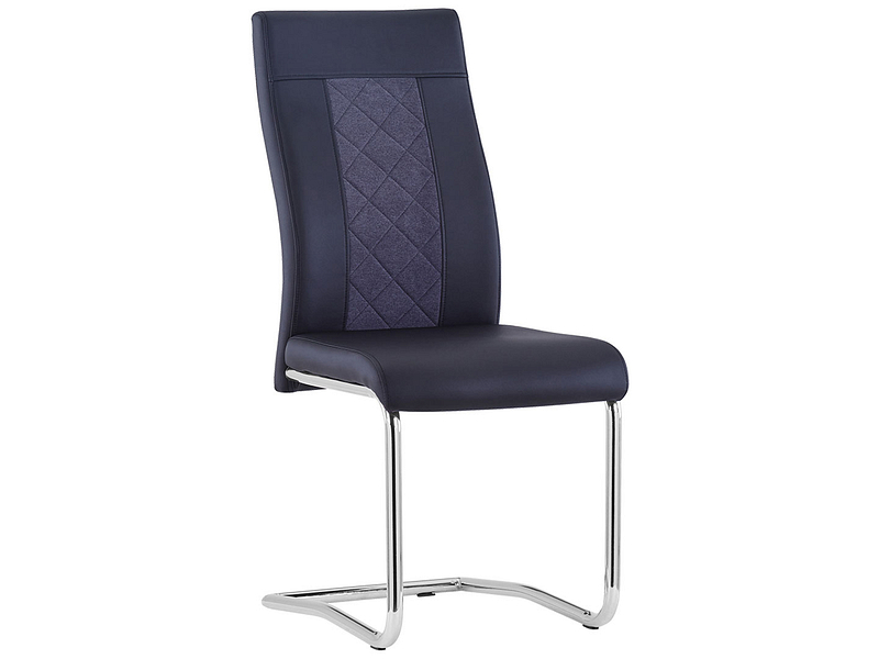 Stuhl FLORENZ Synthetisches Leder schwarz