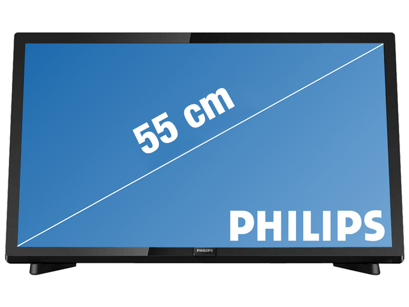 LED-Fernseher PHILIPS 22''/55cm - 22PFS5403